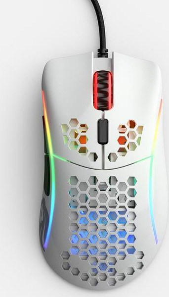 Fotoja e Maus Glorious PC Gaming, 12000 DPI, i bardhë