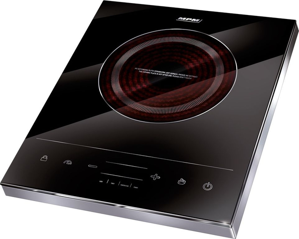 Fotoja e Pllakë ngrohëse Freestanding MPM MKE-06, 1800W, e zezë