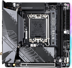 Fotoja e Pllakë amë Gigabyte B760I AORUS PRO, LGA 1700, mini ITX, e zezë