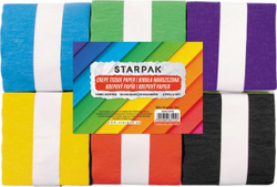 Fotoja e Letër dekoruese Starpak, 10 x 200 cm, 10 ngjyra, 6 copë