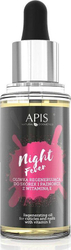 Fotoja e Vaj rigjenerues për kutikula dhe thonj Apis Night Fever, 30 ml
