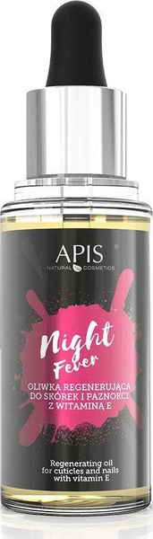 Fotoja e Vaj rigjenerues për kutikula dhe thonj Apis Night Fever, 30 ml