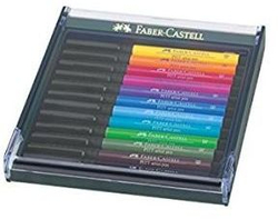 Fotoja e Set lapsash Faber-Castell Pitt Artist Pen Brush, 12 copë
