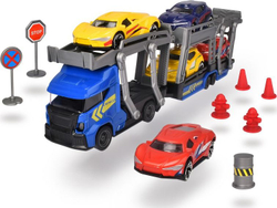 Fotoja e Set lodër kamion dhe 5 makina	për fëmjë Dickie DICKIE CITY Set with tow truck, cars and accessories