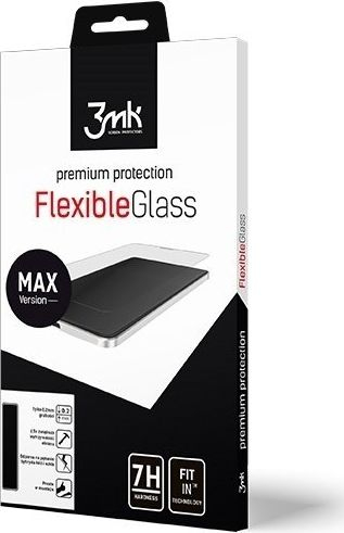 Fotoja e Xham mbrojtës 3MK FlexibleGlass Max për Samsung Galaxy A40, transparent
