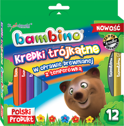 Fotoja e Lapsa me ngjyra St. Majewski Bambino + mprehëse, 12 ngjyra