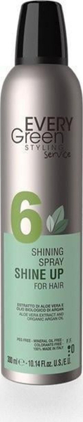 Fotoja e Sprej shkëlqyes për flokë Every Green Shine Up, 300 ml