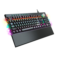 Fotoja e Tastierë Varr VMKB98, RGB, 104KEYS, e zezë