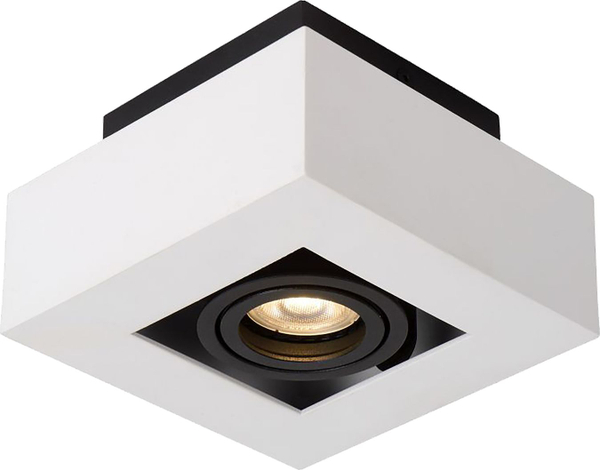 Fotoja e Llambë tavani Italux Casemiro IT8001S1-WH/BK, e bardhë