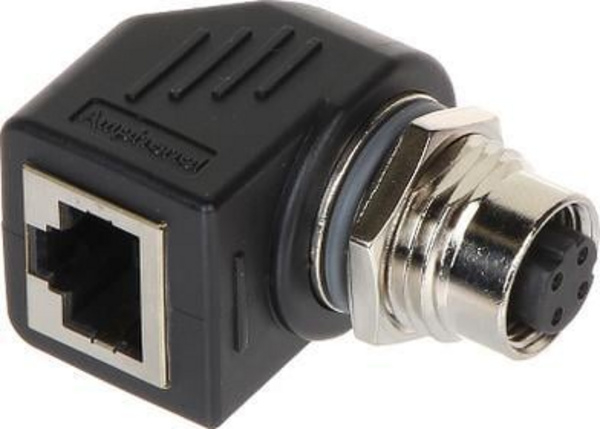 Fotoja e Përshtatës këndor M12D-G / RJ45-G