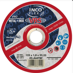 Fotoja e Disk prerës Inco Flex VRS T27 230*1.9*22 A36TBF-VRS
