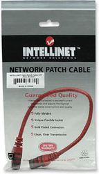 Fotoja e Kabllo patch Intellinet Network Solutions CAT6 UTP, 0.5 m, e kuqe