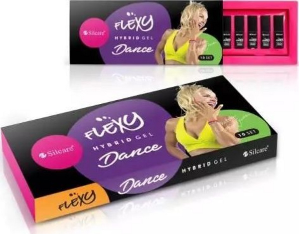 Fotoja e Set manikyri Silcare Flexy Dance Hybrid, 10 x 4.5 g