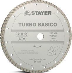 Fotoja e Teh diamanti Stayer Turbo Basico, 230 x 22.2mm