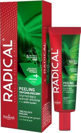 Fotoja e Piling stimulues për rritjen e flokëve RADICAL Farmona, 75ml
