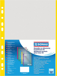 Fotoja e Këllëfe per dokumenta Donau, A4, 100 copë, transparente