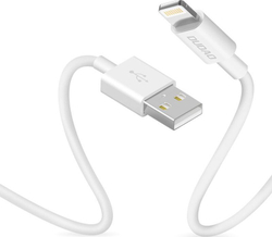 Fotoja e Kabllo Dudao USB-A - Lightning USB 1m, e bardhë