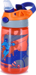 Fotoja e Shishe për fëmijë Contigo Gizmo Flip Superhero, 420ml, portokalli