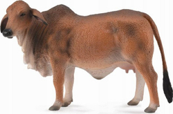 Fotoja e Figurinë Brahman Collecta, lopë e kuqe