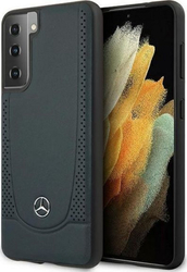 Fotoja e Mbrojtëse Mercedes Etui MEHCS21MARMNA për Samsung Galaxy S21+, e kaltër e errët