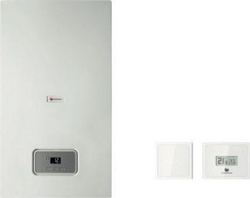 Fotoja e Bojler Saunier Duval Thelia Condens 25 + MiGo, 18 kW, i bardhë