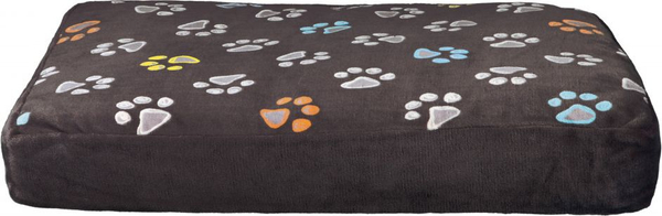 Fotoja e Shtrat për qen Trixie Jimmy Pillow, 80 x 55 cm, i hirtë / kaftë