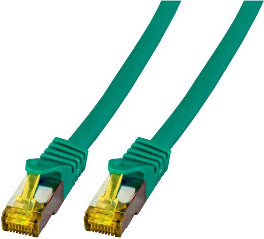 Fotoja e Kabllo rrjeti EFB Patchcord S/FTP, Cat.6A, LSZH, Cat.7, 10m, e gjelbër