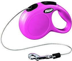 Fotoja e Litar për mace Flexi New Classic, 3m, XS, rozë