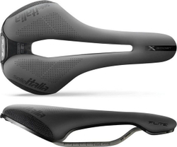Fotoja e Shalë për biçikletë Selle Italia Flite Boost X-Cross Superflow L TI 316 Tube 7, e zezë