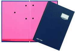 Fotoja e Dosje Pagna BRIEFCASE SUPPORT, 20 copë, blu / rozë