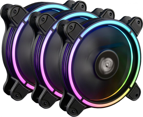 Fotoja e Ftohës Enermax TB RGB AD, 12x12x2.5cm, 3 copë