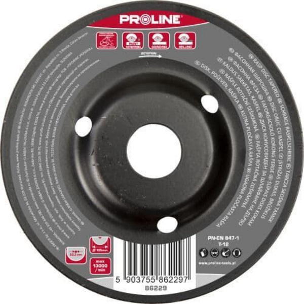 Fotoja e Disk lustrues Pro-Line, 125 mm, i zi