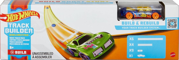 Fotoja e Lodër Hot Wheels Track Set (GVG13), 20 pjesë