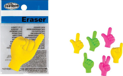Fotoja e Set gomash për laps Panta Plast Fingers, 36 copë, shumëngjyrëshe