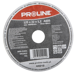 Fotoja e Diskë prerëse Proline për çelik rezistent ndaj acidit T41, 230x2mm