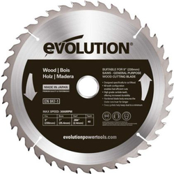 Fotoja e Disk rrethor për dru Evolution GW230TCT-40, Ø 230 mm, 40 dhëmbë, 25,4 mm