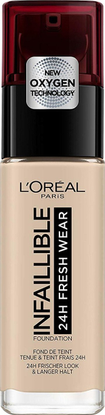 Fotoja e Krem pudër L'Oreal Paris Infallible 24H Fresh Wear, 15 Porcelain, 30ml