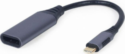 Fotoja e Përshtatës Gembird USB 3.0 - DisplayPort (A-USB3C-DPF-01), i hirtë