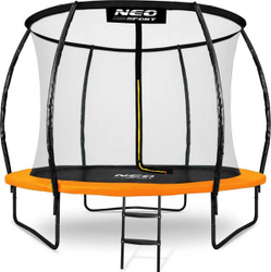 Fotoja e Trampolinë kopshti Neo Sport, 180 x 252 cm, e zezë / portokalli