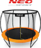 Fotoja e Trampolinë kopshti Neo Sport, 180 x 252 cm, e zezë / portokalli, Picture 5