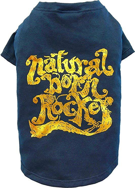 Fotoja e Veshje për qen DoggyDolly Natural Born Rockerm, S, e kaftë
