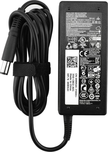 Fotoja e Karikues për laptop Dell 450-ABFO, 65W, 100-240V, i zi