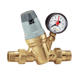 Fotoja e Rregullator i presionit të ujit Caleffi 3/4 "25Bar me matës presioni (535051)