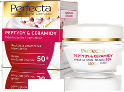 Fotoja e Krem Perfecta Peptides & Ceramides 50+ Wrinkle Reduction & Moisturizing