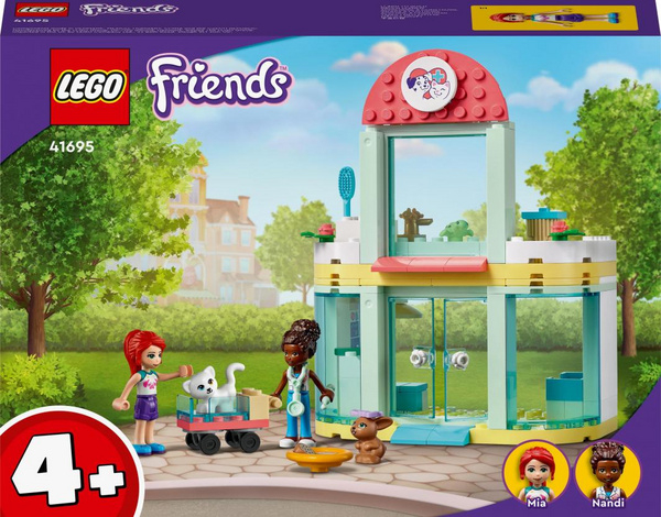 Fotoja e Lodra ndërtuese LEGO Klinika Friend Pets (41695)