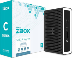 Fotoja e Stacion pune Zotac ZBOX CI629 NANO, 1.8L, Intel SoC i3-1315U 1.2 GHz, i bardhë/i zi