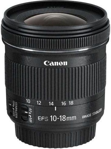 Fotoja e Lente për kamerë Canon EF-S, 10-18mm, F/4.5, IS STM
