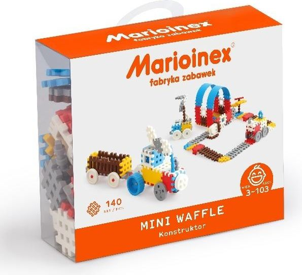 Fotoja e Blloqe konstruktive Marioinex Mini Waffle, 140 elemente