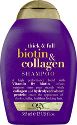 Fotoja e Shampon Organix Cosmetix Biotin & Collagen, 385 ml
