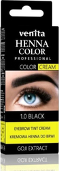 Fotoja e Krem këna për vetullat Venita Henna Color, 30g, 1.0 i zi
